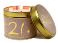 Happy Birthday 21 - Scented Tin Candle (ISBN: 5060142842789)