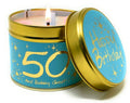 Happy Birthday 50 - Scented Tin Candle (ISBN: 5060142842802)