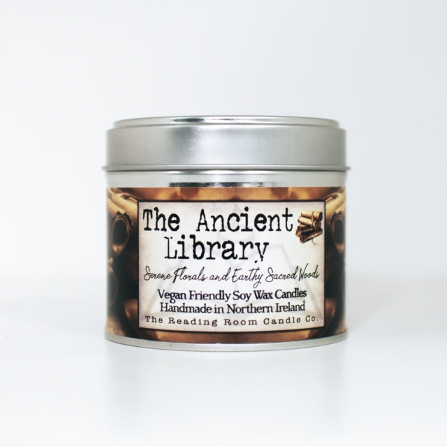 Ancient Library- Scented Soy Candle- Serene Florals and Earthy Sacred Woods (ISBN: 5065023895014)
