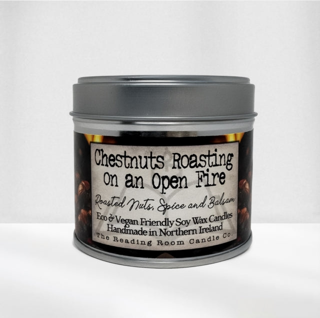 Chestnuts Roasting on an Open Fire- Scented Soy Candle- Roasted Nuts, Spice and Balsam (ISBN: 5065023895304)