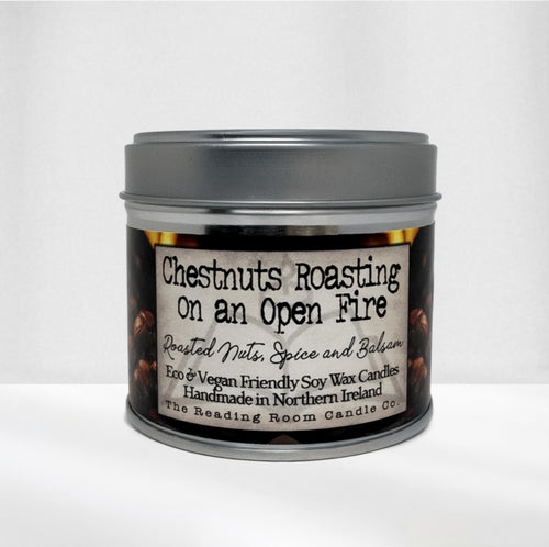 Chestnuts Roasting on an Open Fire- Scented Soy Candle- Roasted Nuts, Spice and Balsam (ISBN: 5065023895304)
