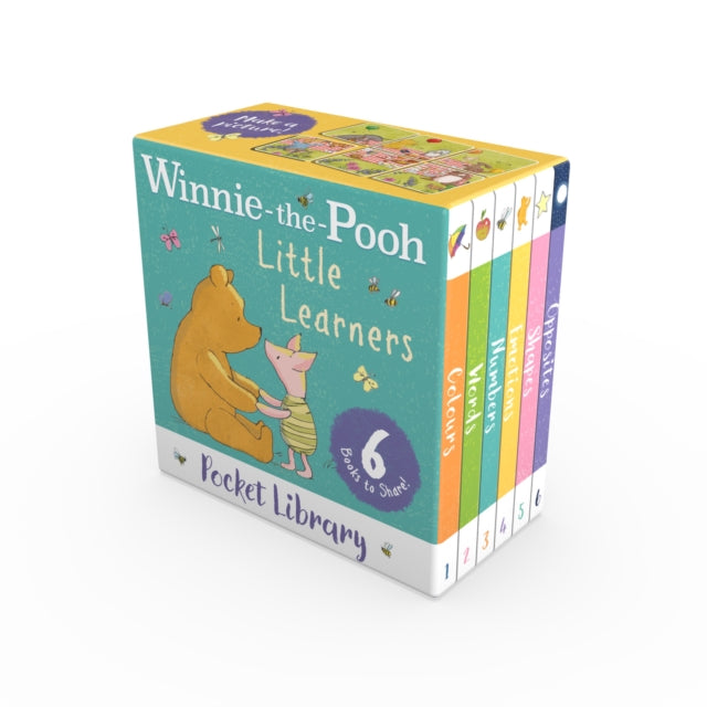 Winnie-the-Pooh Little Learners Pocket Library (ISBN: 9780008594978)