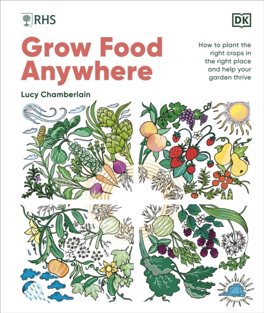 RHS Grow Food Anywhere : How to Plant the Right Crops in the Right Place and Help Your Garden Thrive (ISBN: 9780241656495)
