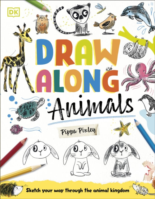 Draw Along Animals : Sketch Your Way Through the Animal Kingdom (ISBN: 9780241675489)