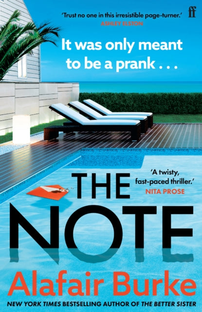 The Note : Oprah’s Number One Spring Thriller Pick (ISBN: 9780571393022)