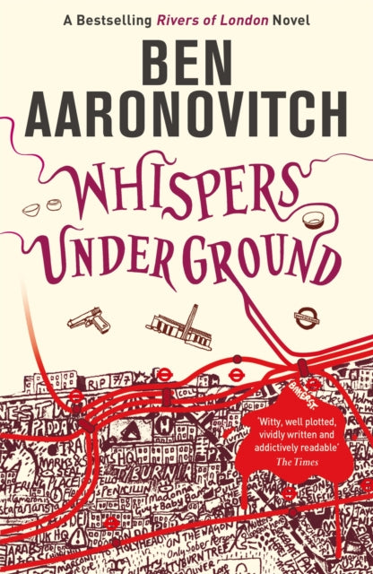 Whispers Under Ground : Book 3 in the #1 bestselling Rivers of London series (ISBN: 9780575097667)