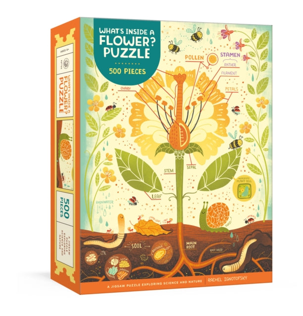 What's Inside a Flower? Puzzle : Exploring Science and Nature 500-Piece Jigsaw Puzzle Jigsaw Puzzles for Adults and Jigsaw Puzzles for Kids (ISBN: 9780593579794)