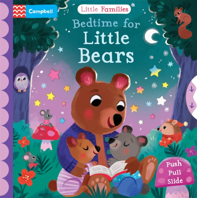 Bedtime for Little Bears : A Push Pull Slide Book (ISBN: 9781035028276)