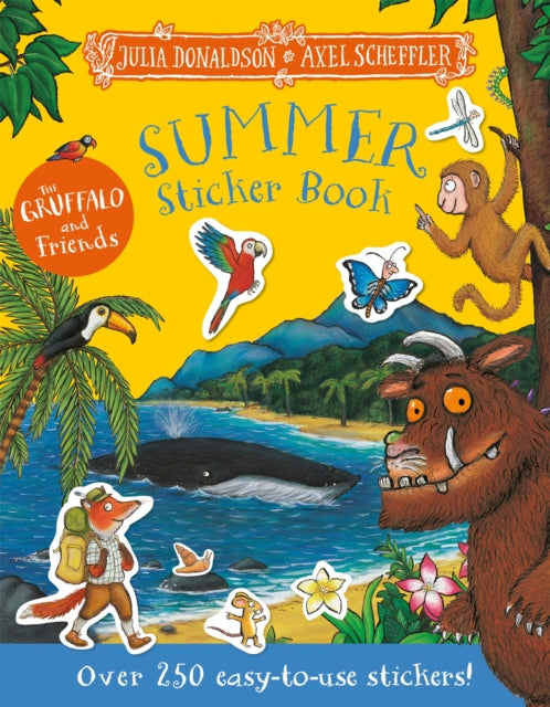 The Gruffalo and Friends: Summer Sticker Book : Over 250 easy-to-use stickers! (ISBN: 9781035082179)