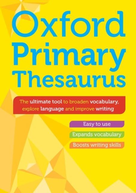 Oxford Primary Thesaurus (ISBN: 9781382051569)