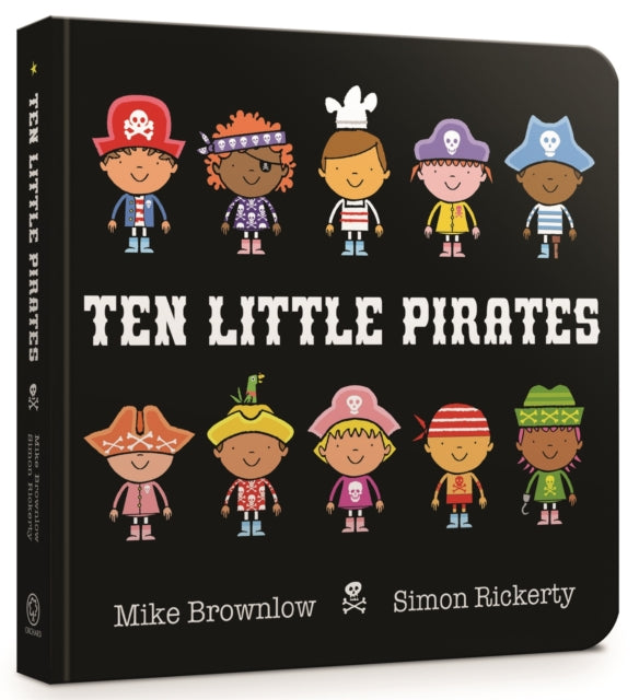 Ten Little Pirates Board Book (ISBN: 9781408346457)