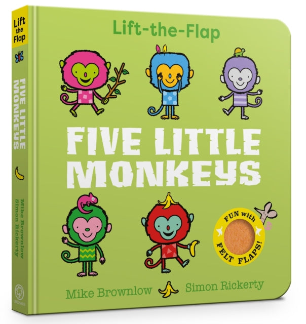Five Little Monkeys : Lift-the-Flap (ISBN: 9781408370711)