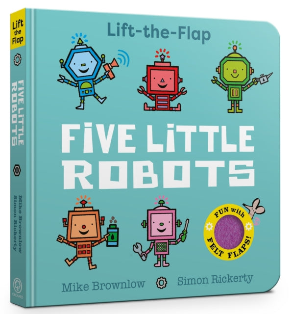 Five Little Robots : Lift-the-Flap (ISBN: 9781408377567)