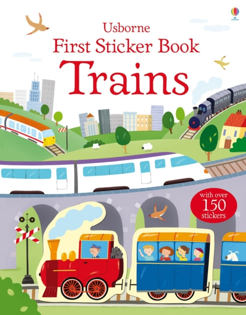 First Sticker Book Trains (ISBN: 9781409551553)