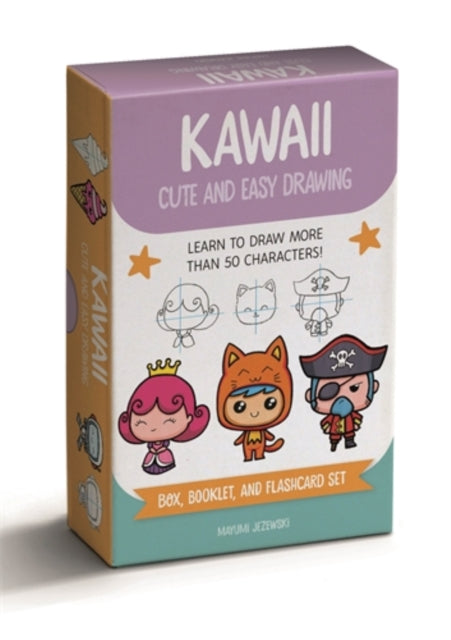 Kawaii Cute and Easy Drawing Deck : Learn to Draw More Than 50 Characters! (ISBN: 9781446314746)