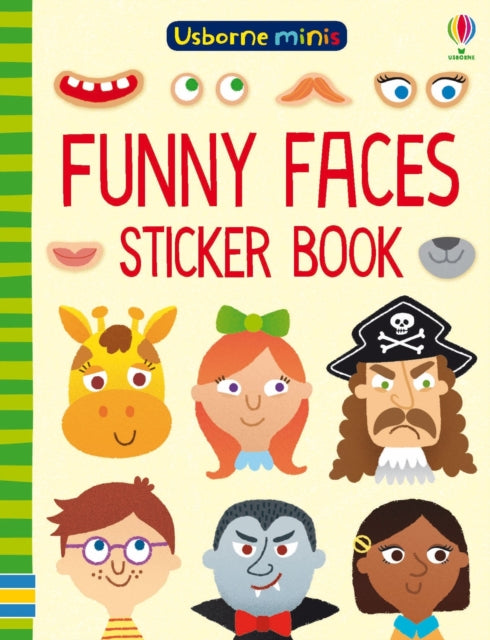 Funny Faces Sticker Book (ISBN: 9781474947664)