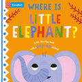 Where is Little Elephant? : The lift-the-flap book with a pop-up ending! (ISBN: 9781529098402)