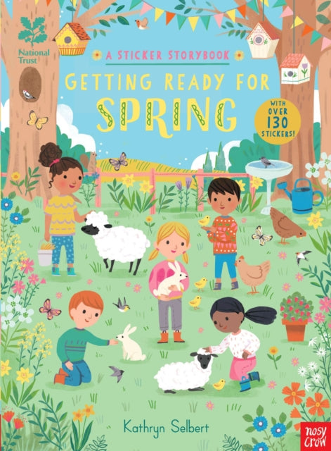 National Trust: Getting Ready for Spring, A Sticker Storybook (ISBN: 9781788004107)