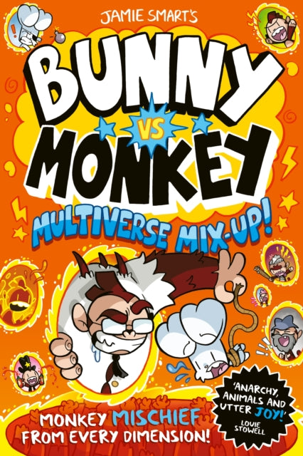 Bunny vs Monkey: Multiverse Mix-up! (a Phoenix Comic Book, from the multi-million-selling creative genius Jamie Smart) (ISBN: 9781788452922)