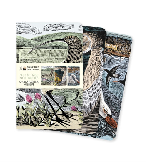 Angela Harding: Wildlife Set of 3 Mini Notebooks (ISBN: 9781804177501)