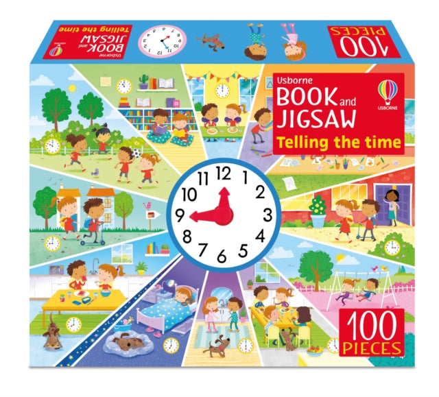 Usborne Book and Jigsaw Telling the Time (ISBN: 9781805312932)