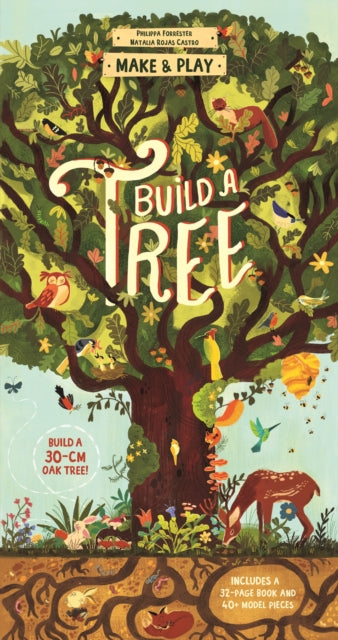 Make and Play: Build A Tree : Build a 30cm Oak Tree! Includes a 32-page Book and 40+ Model Pieces (ISBN: 9781836005292)