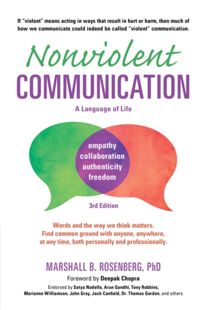 Nonviolent Communication: A Language of Life : Life-Changing Tools for Healthy Relationships (ISBN: 9781892005281)