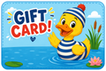 Stripy Duck Gift Card